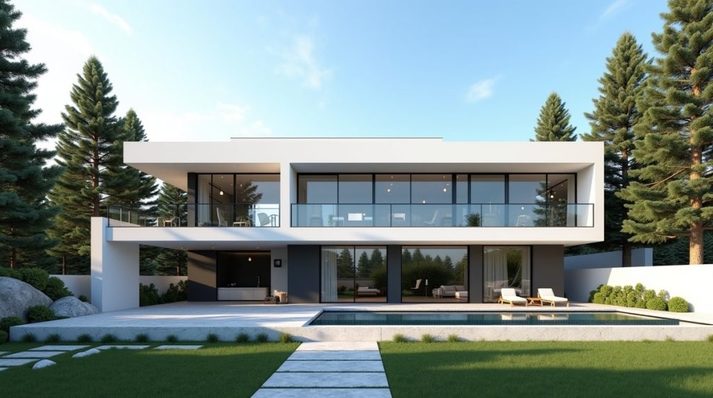Modelo de casa prefabricada en Alcorcón