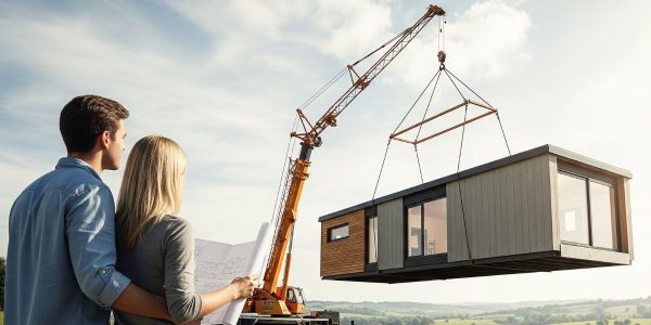 movimiento de casa prefabricada en Castellón